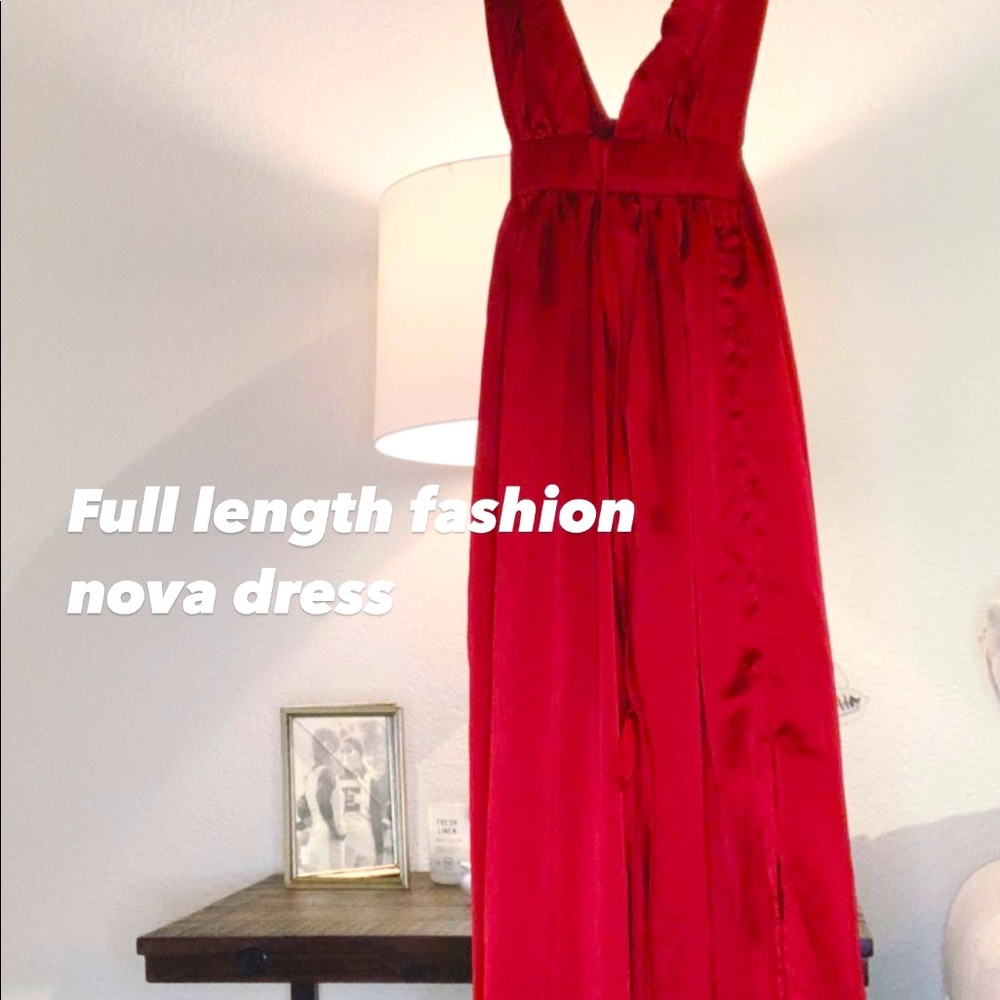 Fashion Nova floor length dress